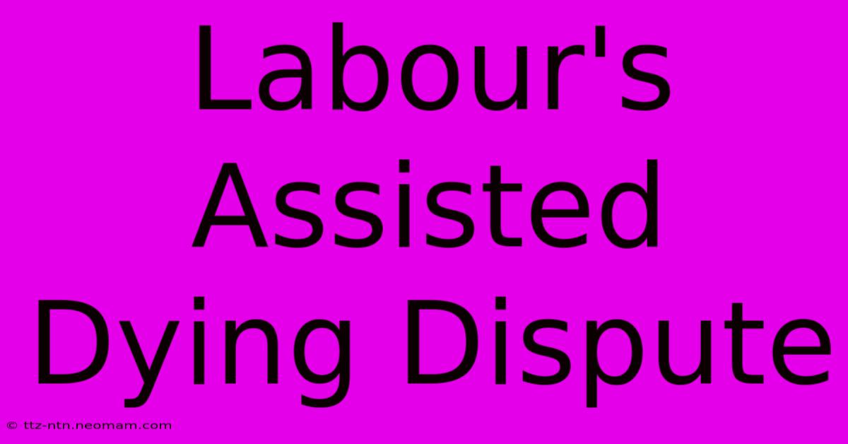 Labour's Assisted Dying Dispute